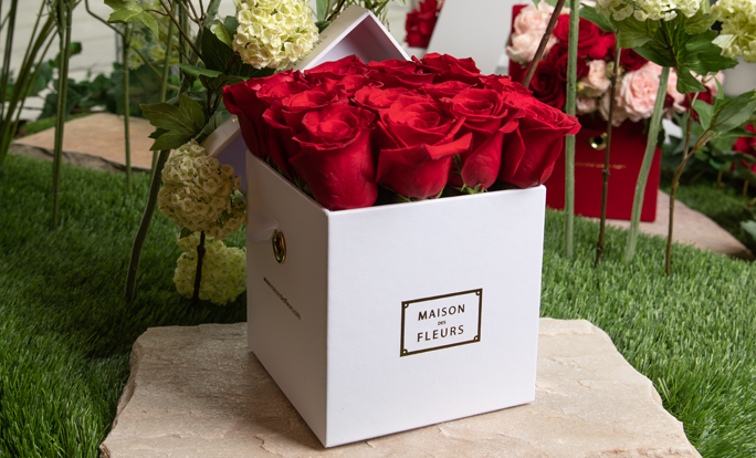 Marilyn Monroe - Fresh Roses in a Box