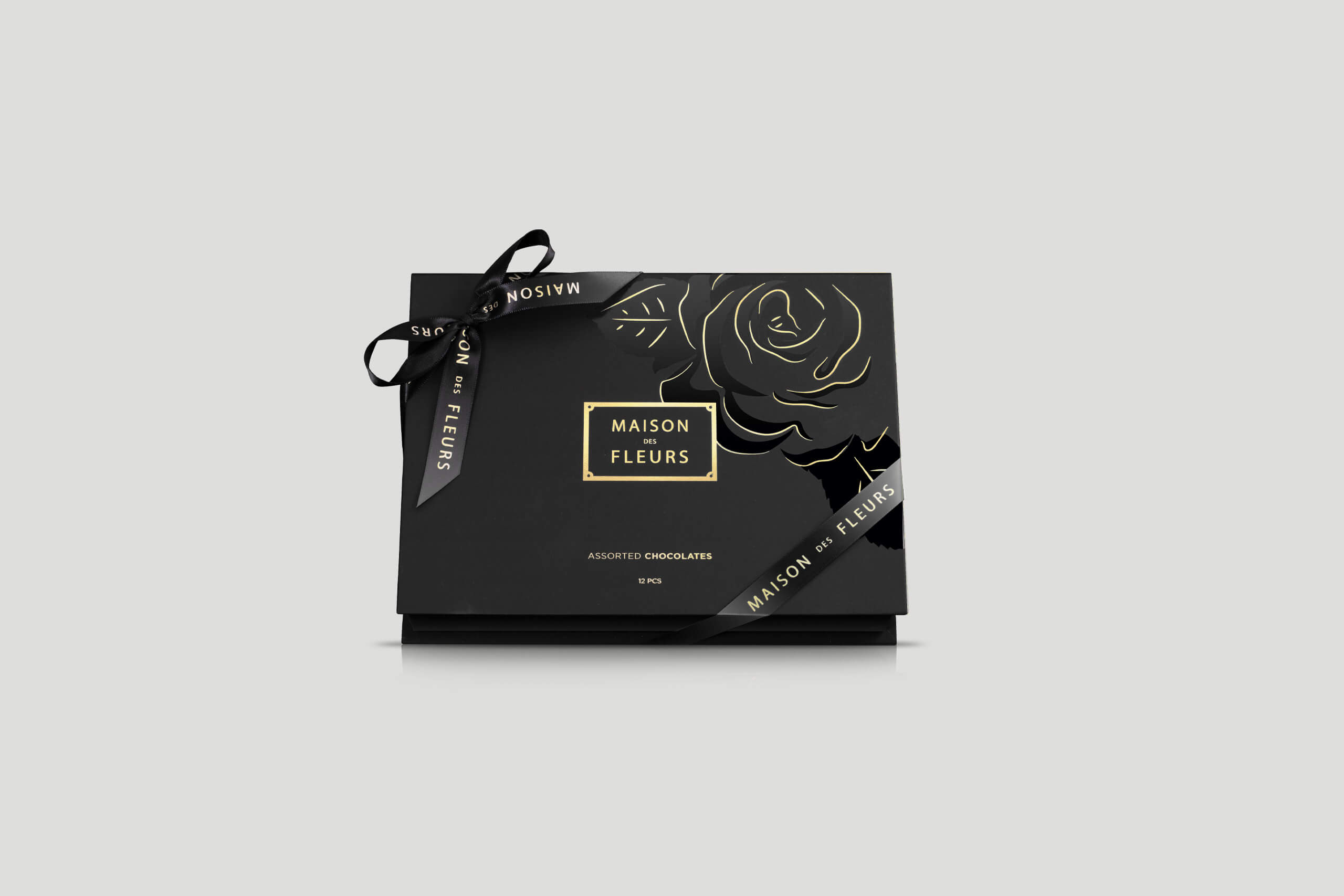 12 pcs chocolate box - Maison Des Fleurs