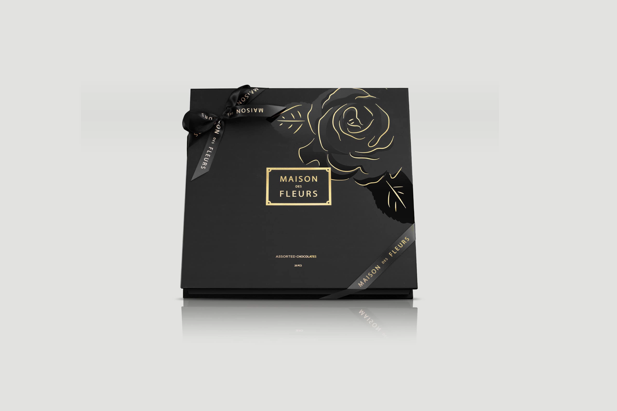 25 pcs chocolate box - Maison Des Fleurs