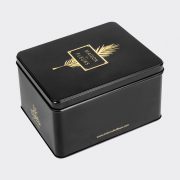 Black Tin Box containing 12 Medjool Dates