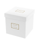 Small Square White Box